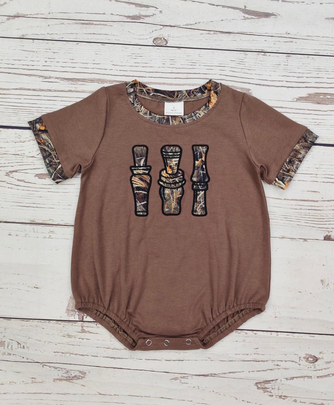 Duck Call Bubble Romper