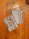 Cowhide card holders