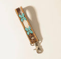 Leather & hide keychain