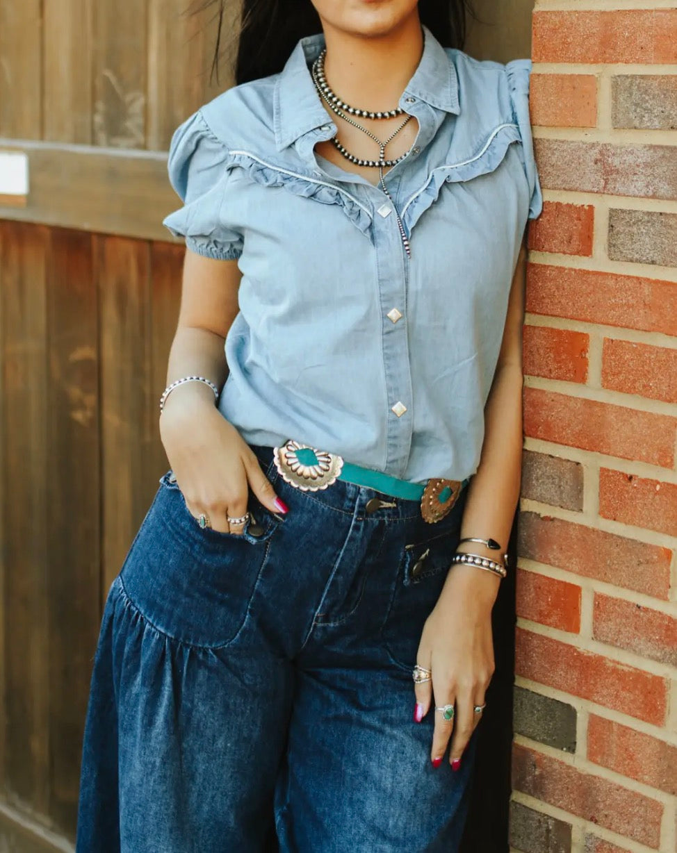 Rowdy Ruffles Top