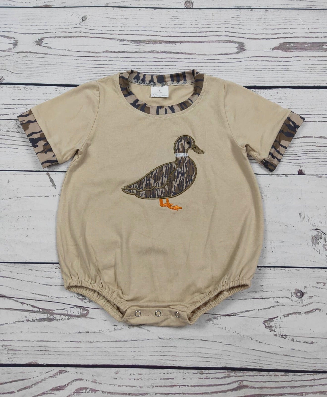 Little Duck Bubble Romper