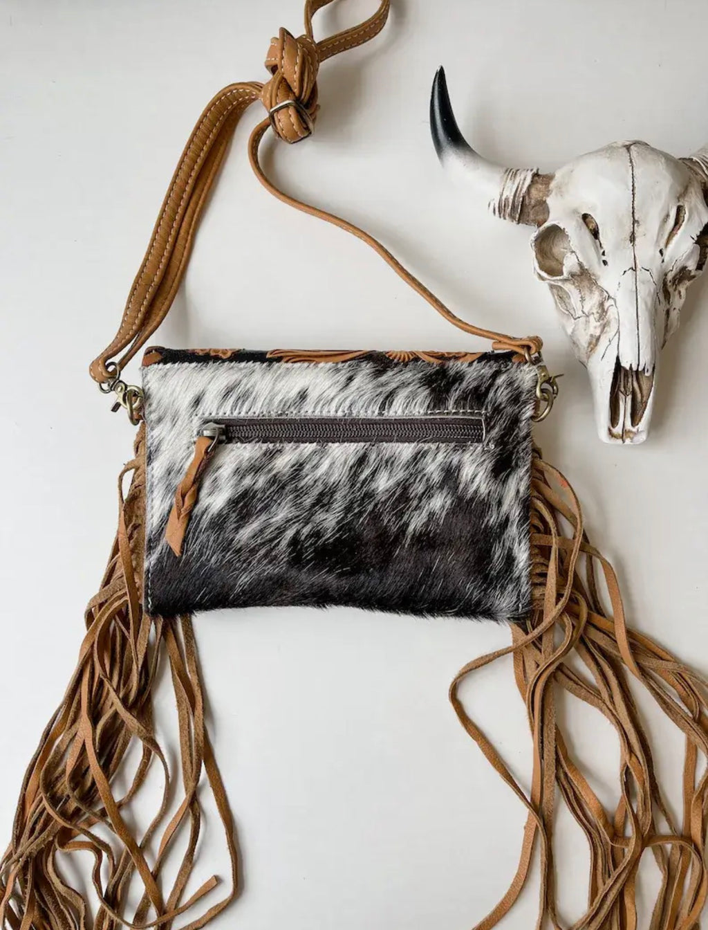 Tooled Crossbody