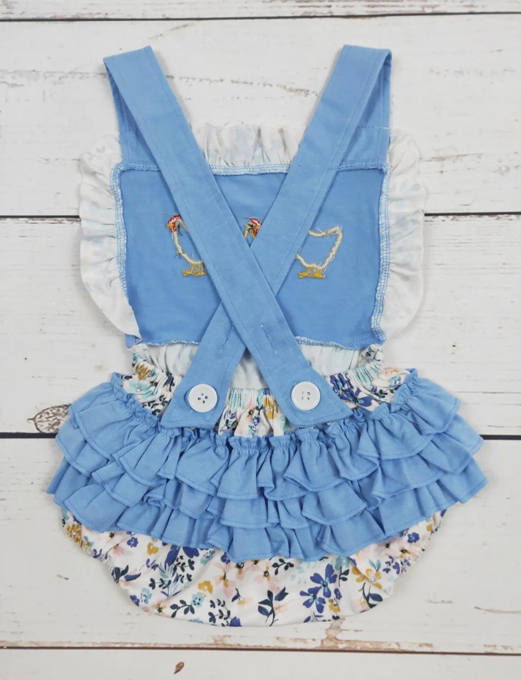 Little Chick Bubble Romper