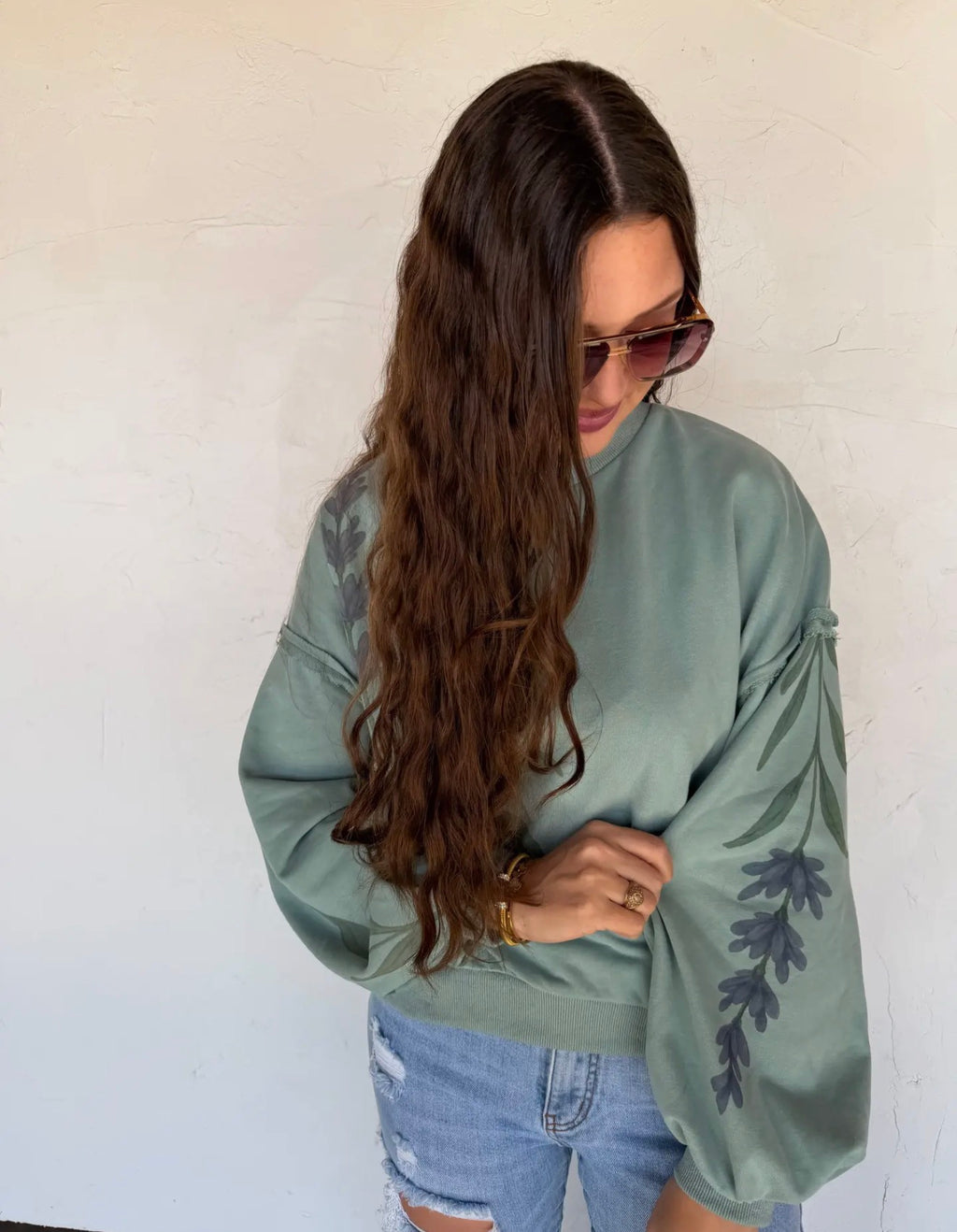 Floral Pullover