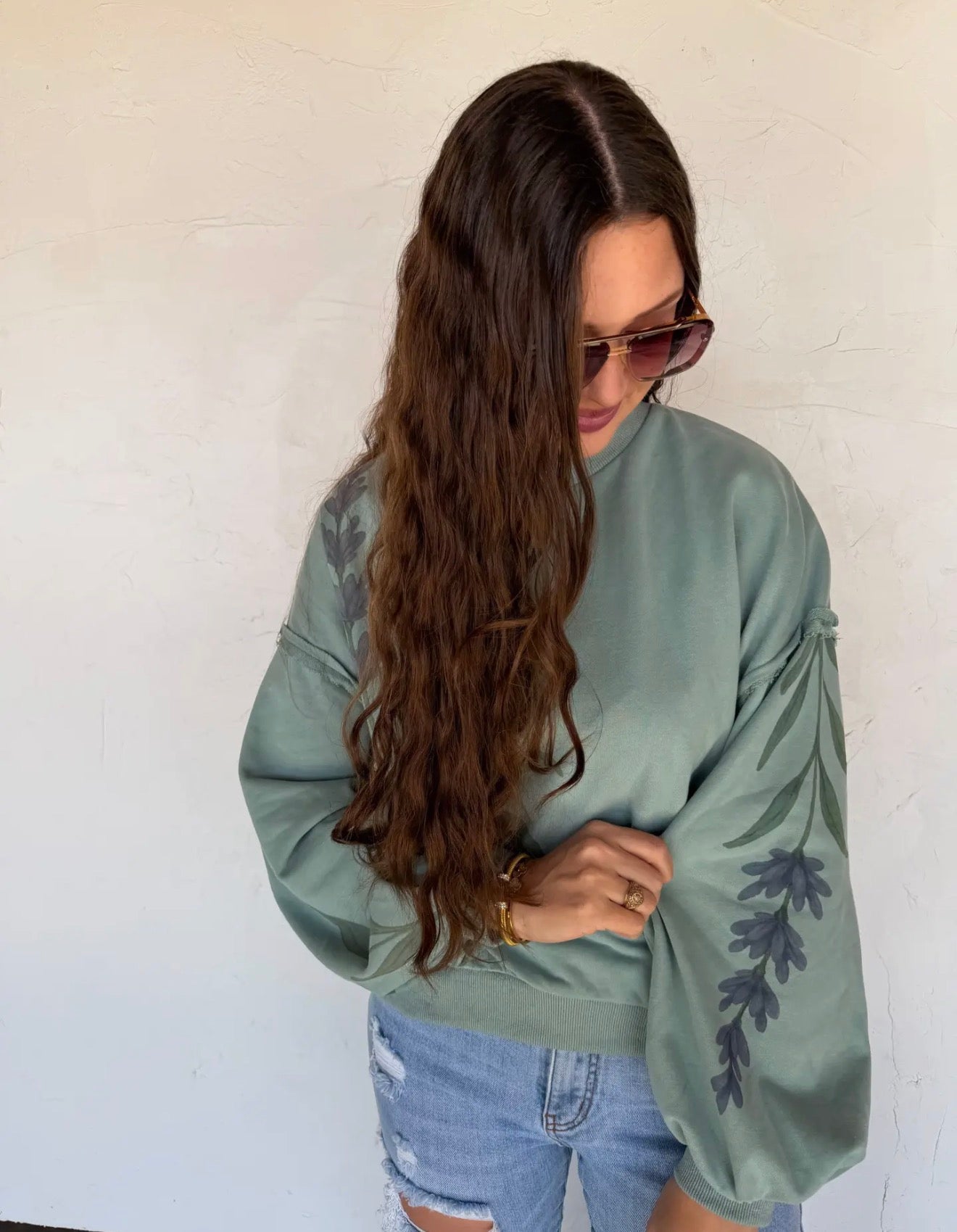 Floral Pullover