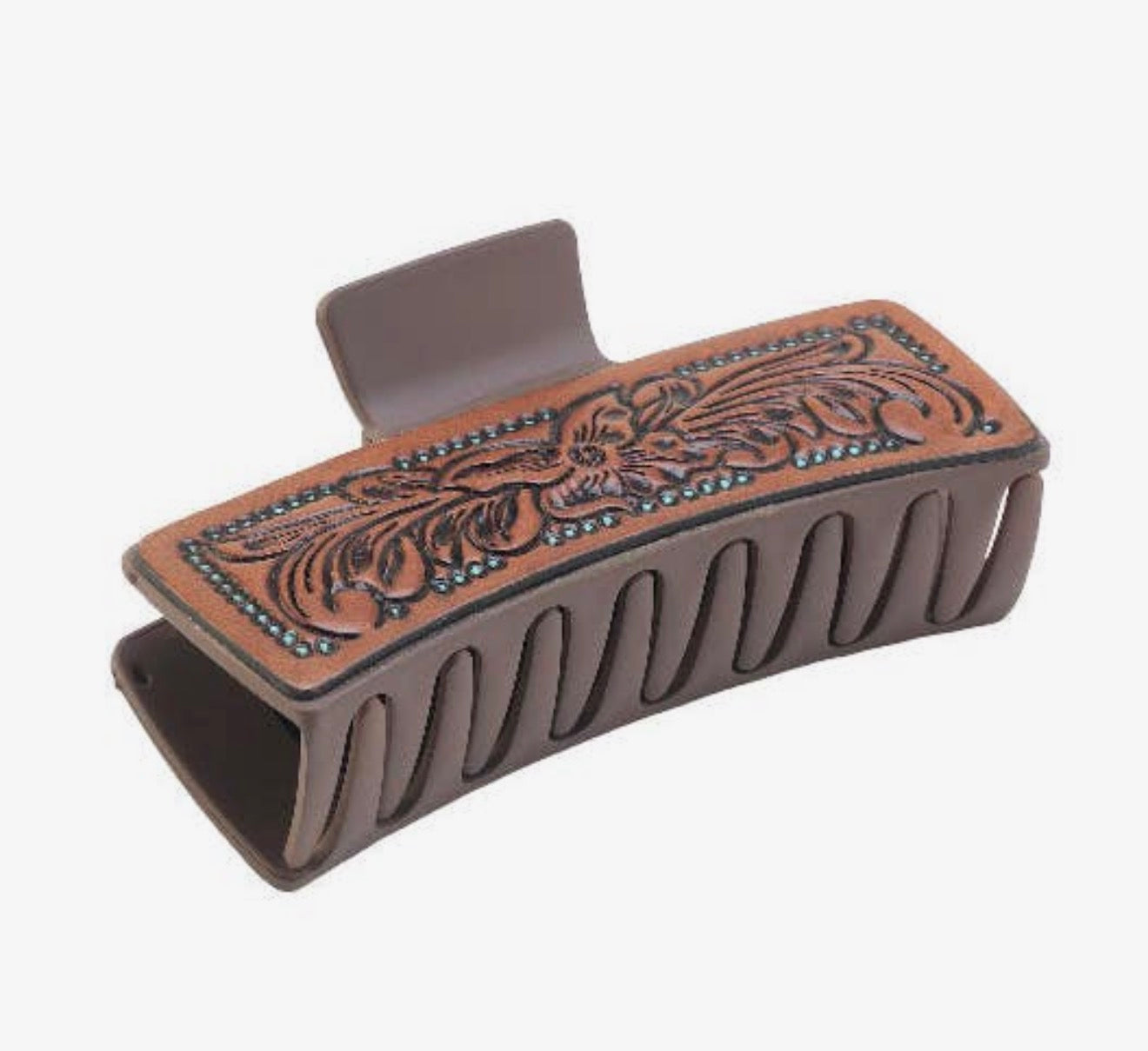 Leather Claw Clip