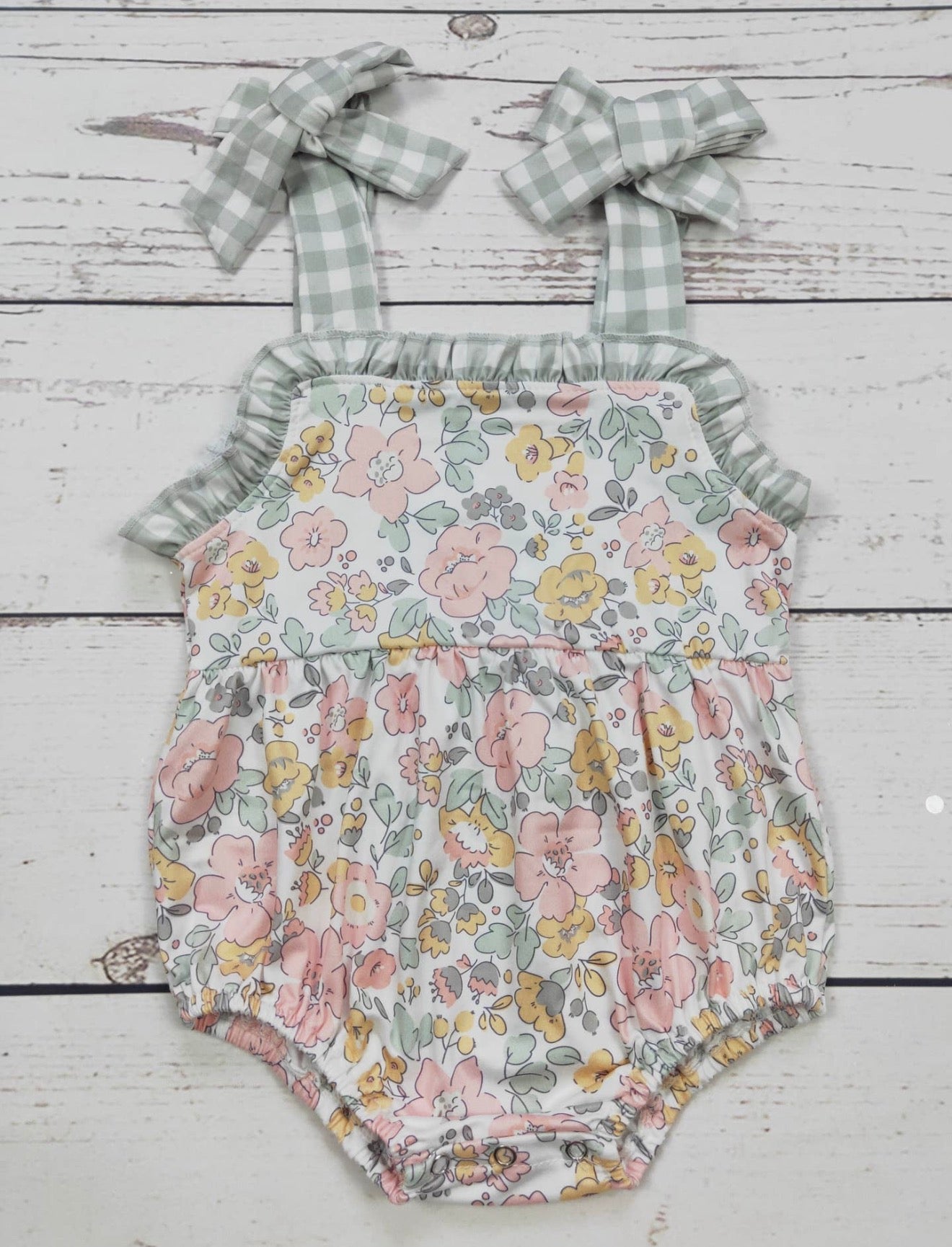 Floral Bubble Romper